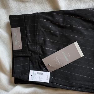 Silver pin stripe pants